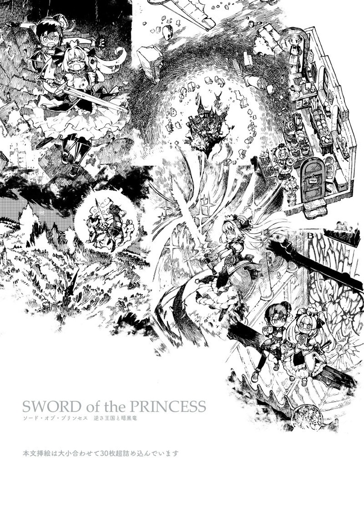 ソード・オブ・プリンセス 逆さ王国と暗黒竜