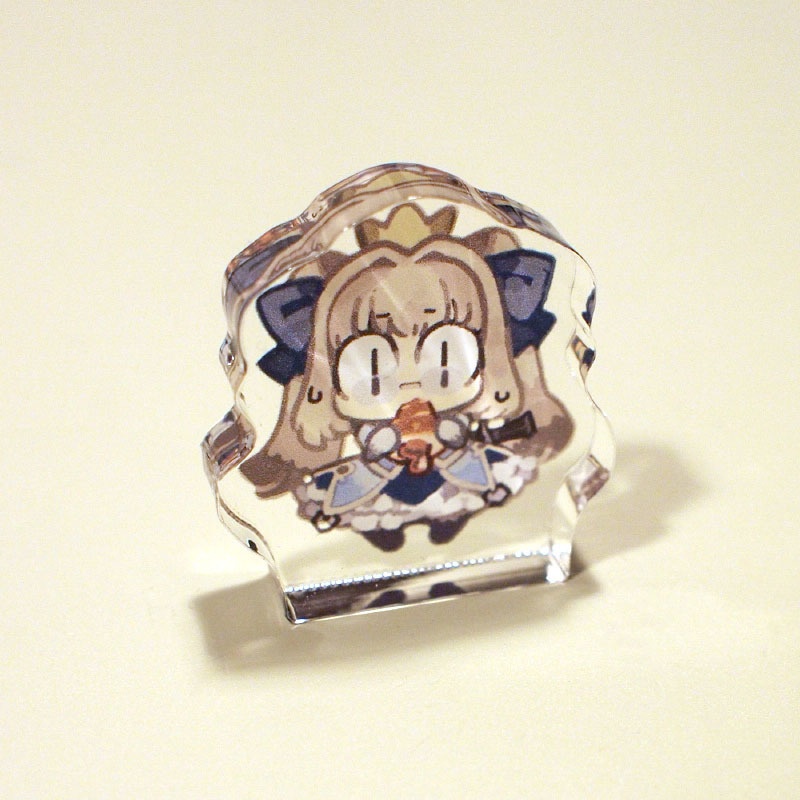 姫様vsコロネ　自立アクリルフィギュア