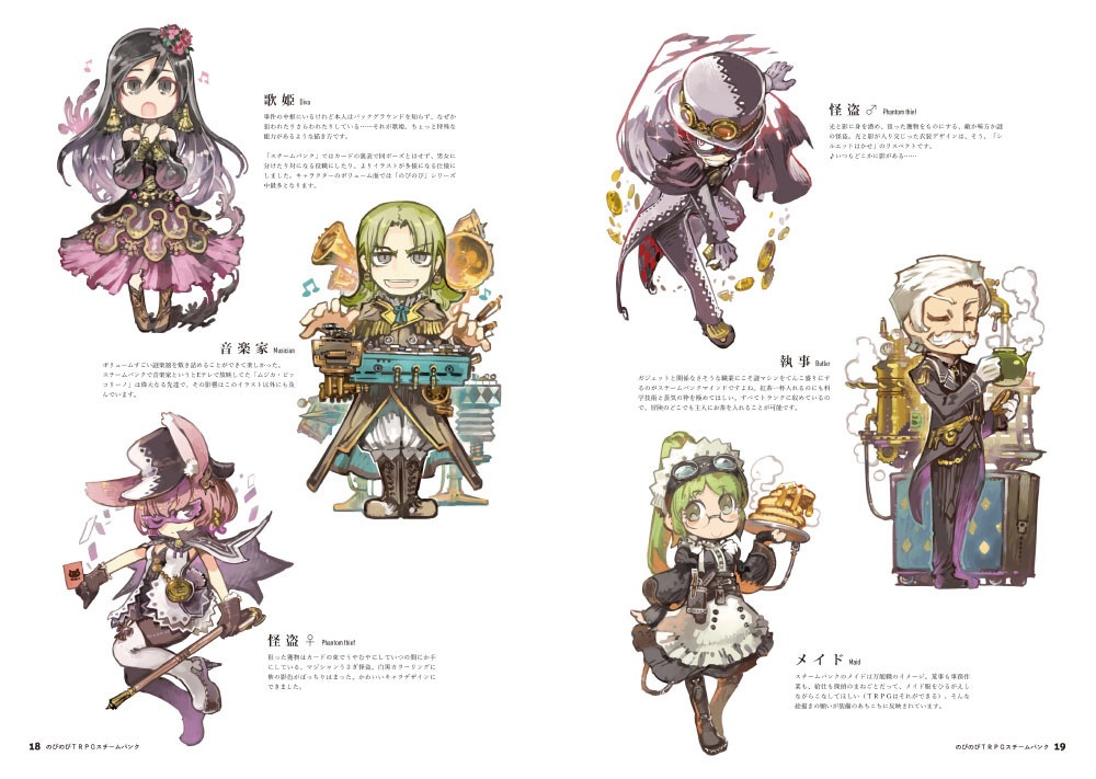 デフォルメの痕跡