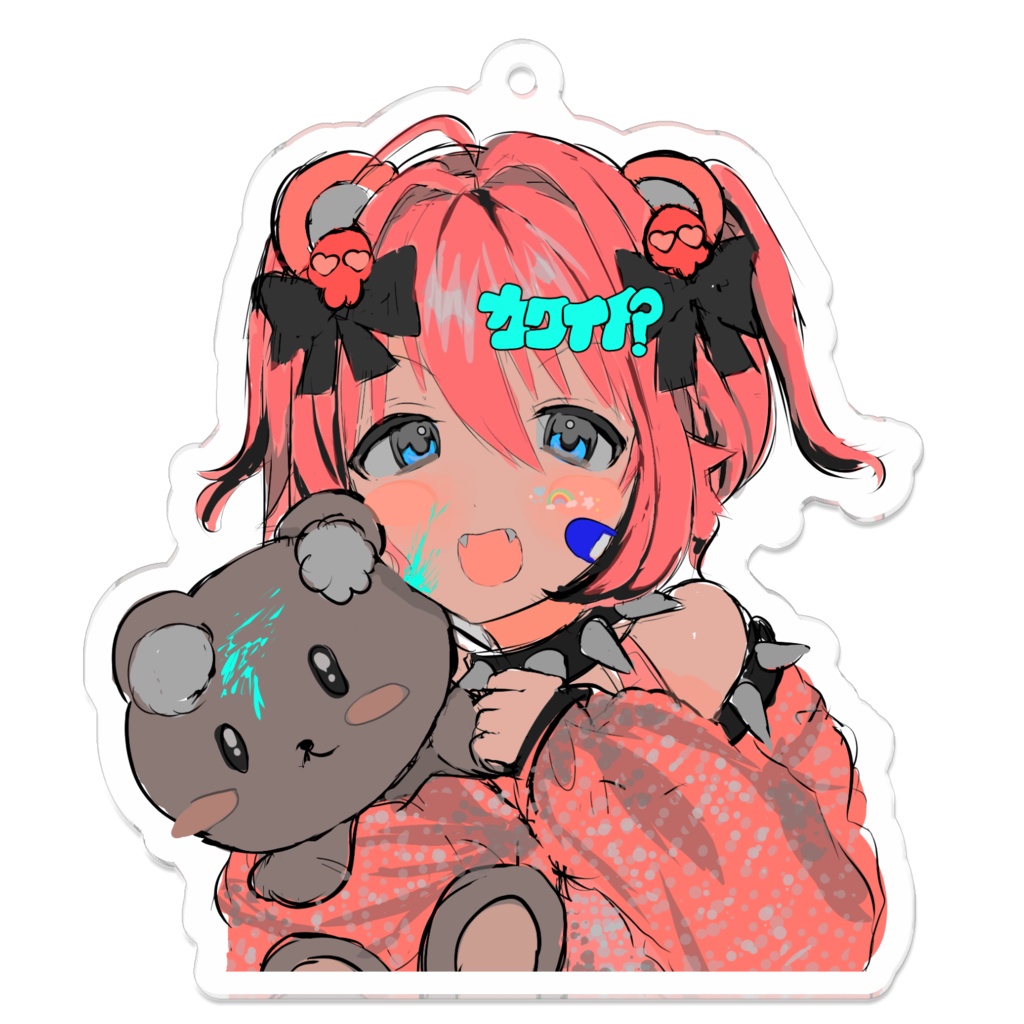 おんなのこアクキー