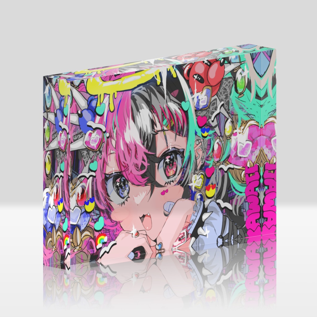 KAWAII GIRL アクリルブロック