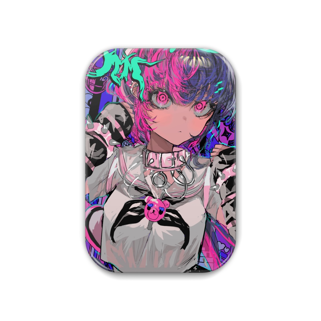 COOL PINKカンバッジ