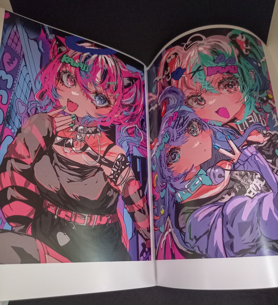 藻前まっくイラスト本