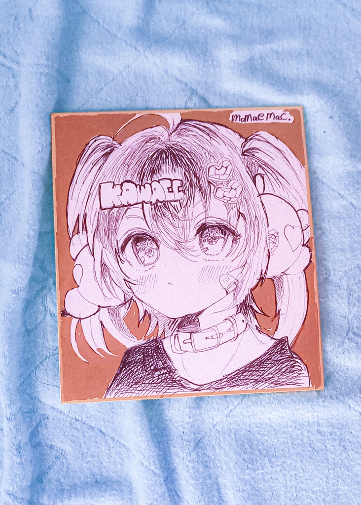 原画色紙(ミニ)
