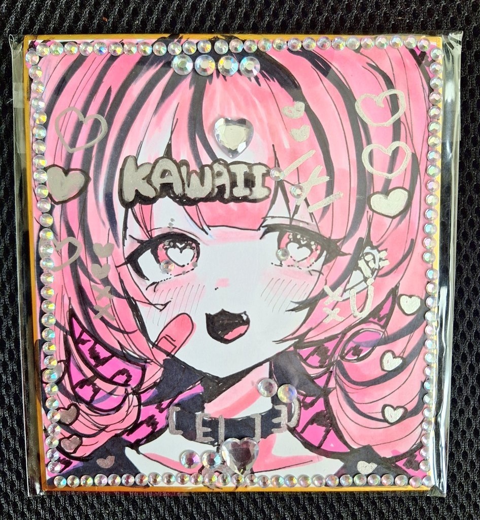 【一点もの】直筆原画色紙