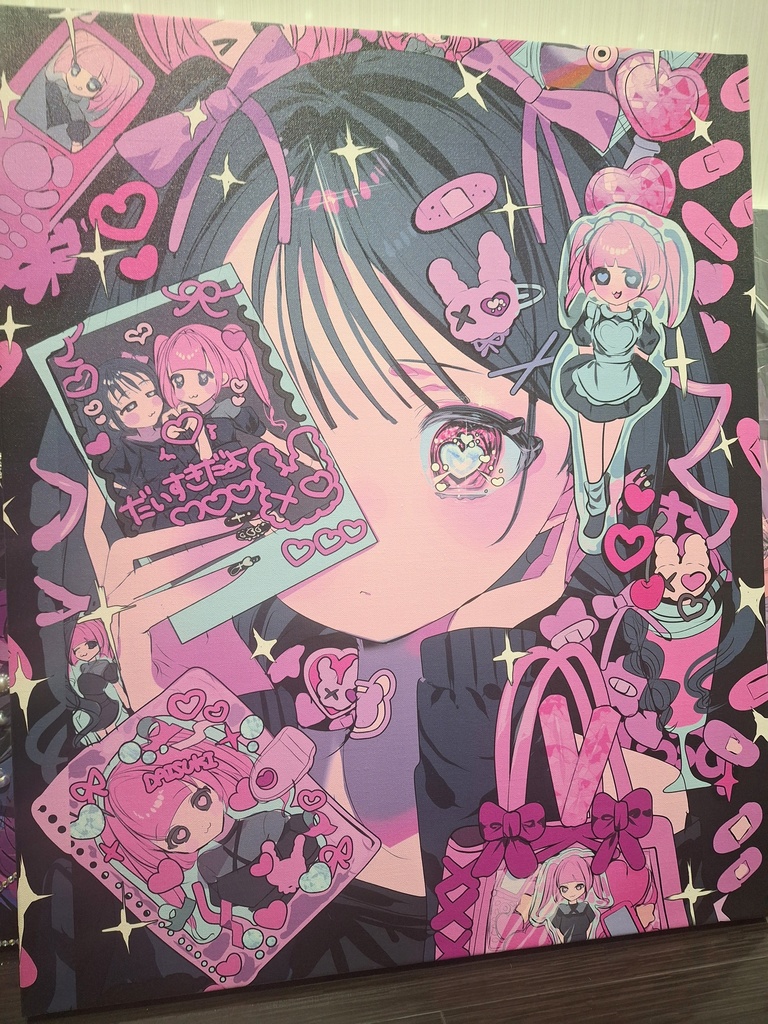 プリントキャンバスアート『憧れ』