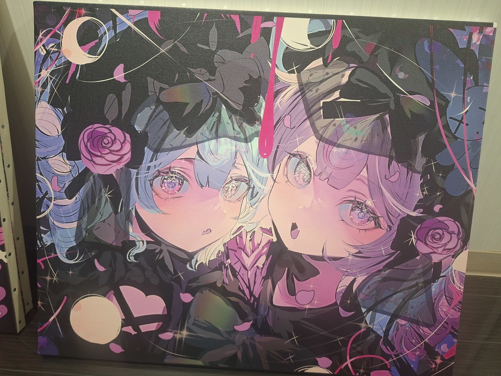 プリントキャンバスアート『繭の中』