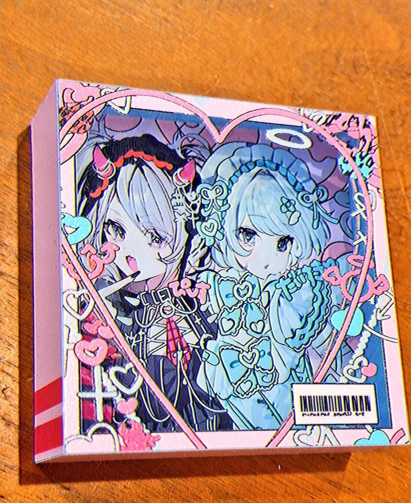 ドールボックス風アクリルブロック