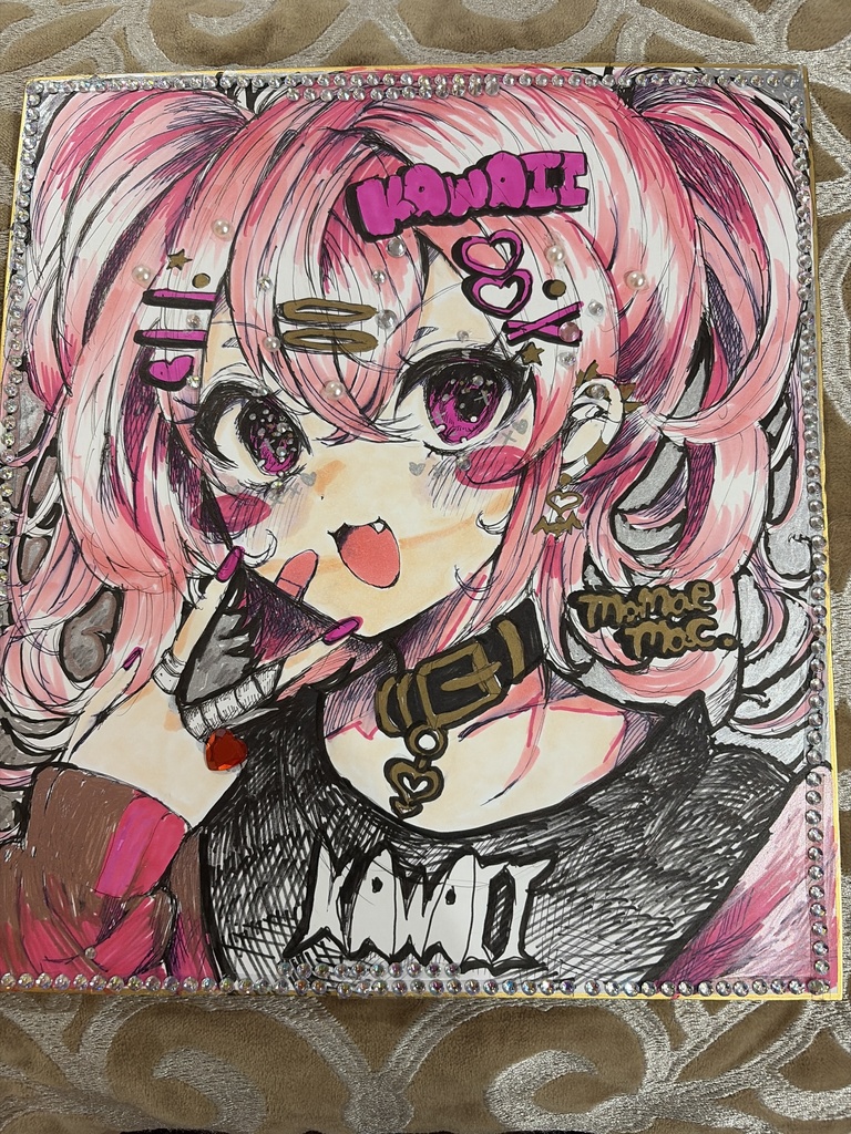 【一点もの】BIGサイズ直筆原画色紙