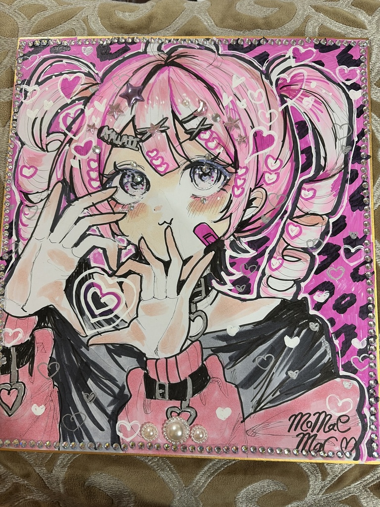 【一点もの】BIGサイズ直筆原画色紙