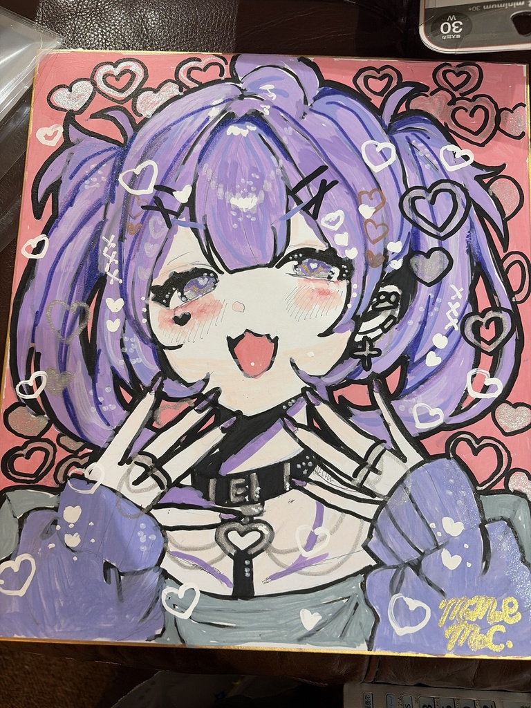 【一点もの】BIGサイズ直筆原画色紙