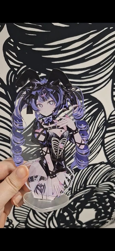 フチなしアクリルスタンド