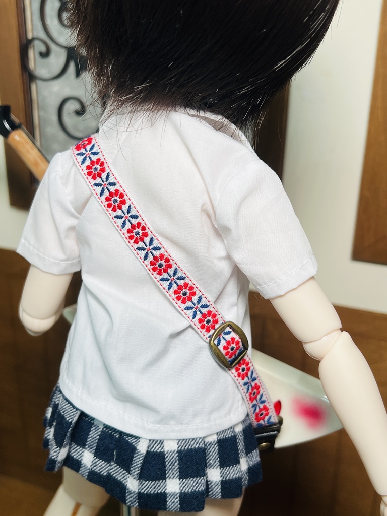 1/4サイズ ギターストラップ タイプデイジーW