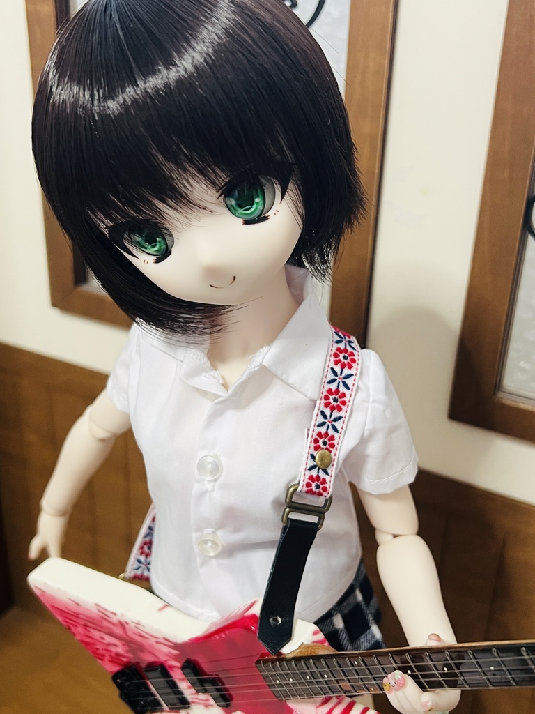 1/4サイズ ギターストラップ タイプデイジーW