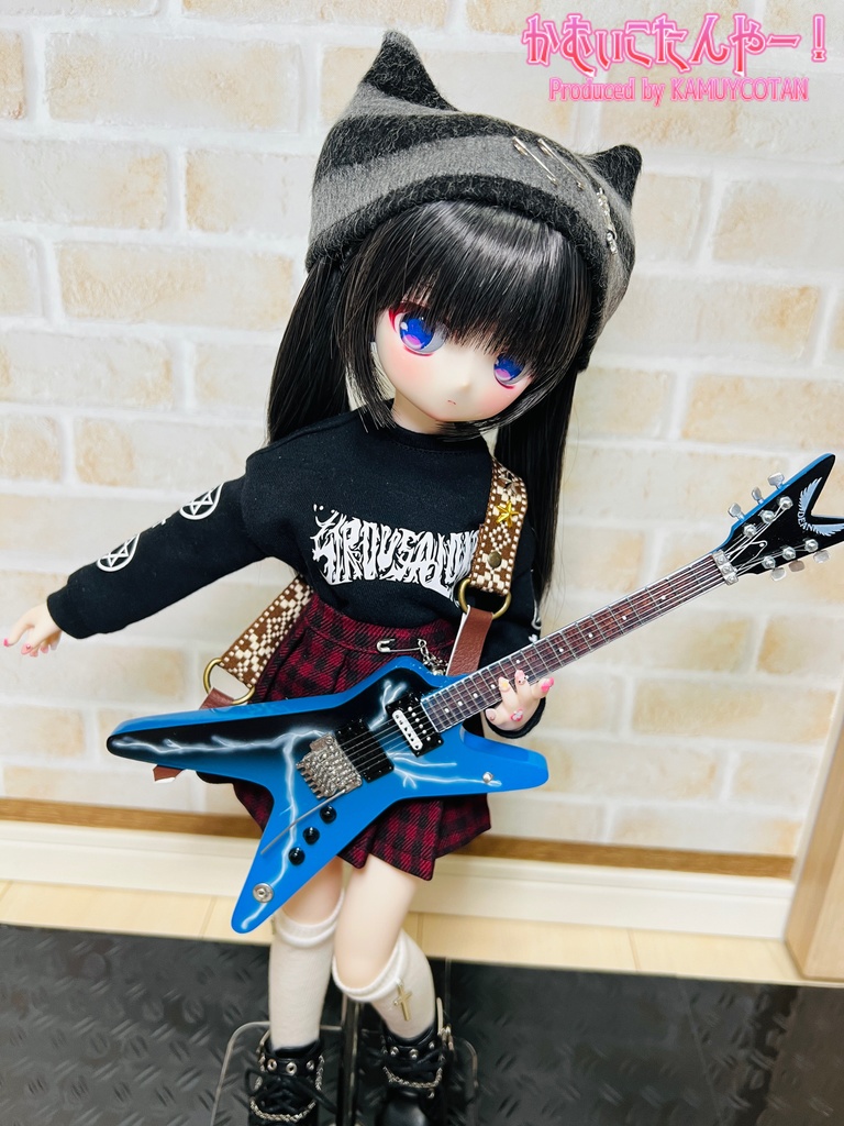 1/4サイズ ギターストラップHYBRID