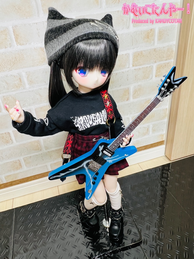 1/4サイズ ギターストラップHYBRID