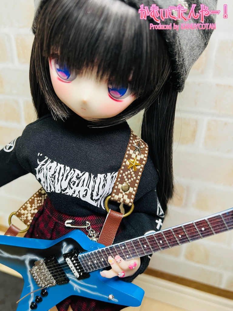 1/4サイズ ギターストラップHYBRID