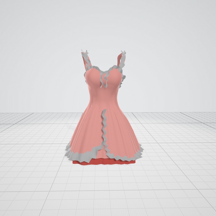 可愛いフリルスカート