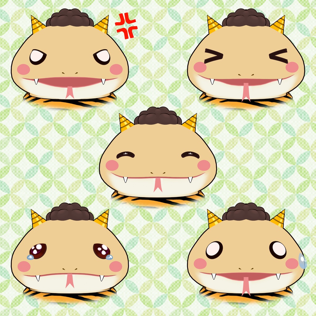 👹 節分用3Dモデル:きな粉モチノコ(Kinako Mochinoko)