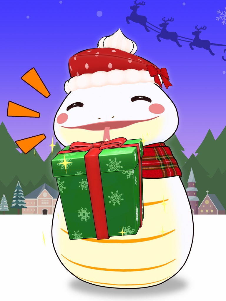 🎀オリジナル3Dモデル：ミルキーモチノコ （Milky Mochinoko）