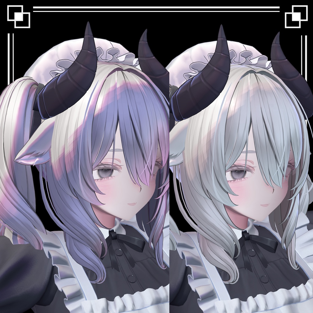 【汎用 髪マテリアル】 -彩影-