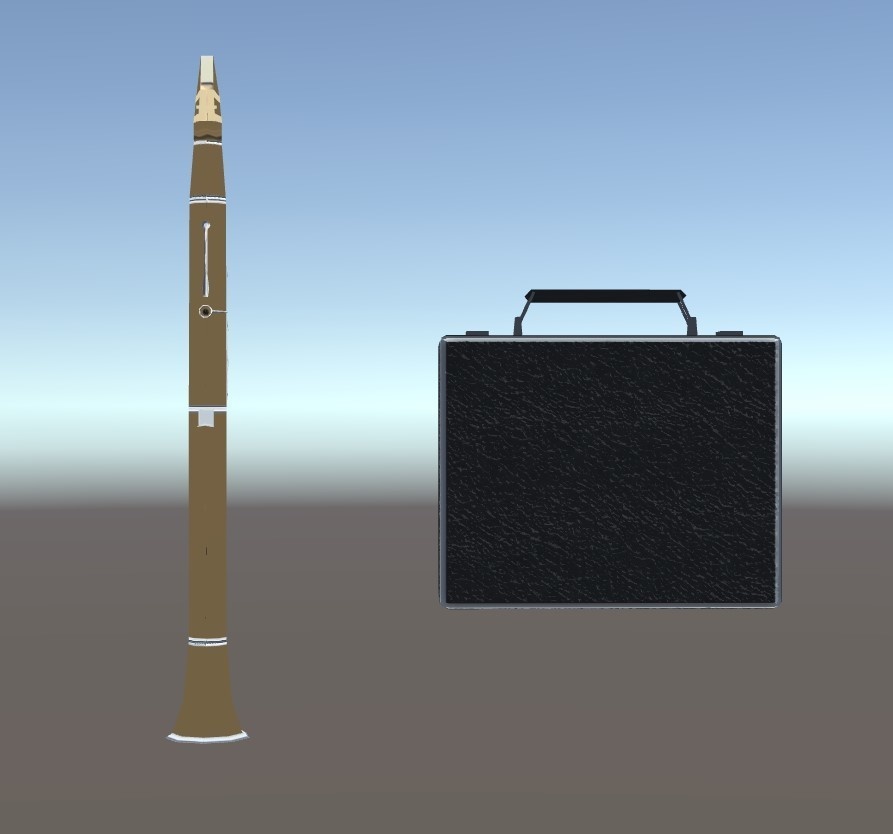 ローポリクラリネット