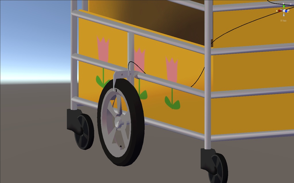 幼児用散歩カート