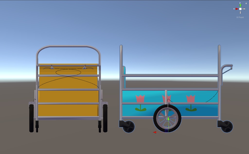 幼児用散歩カート