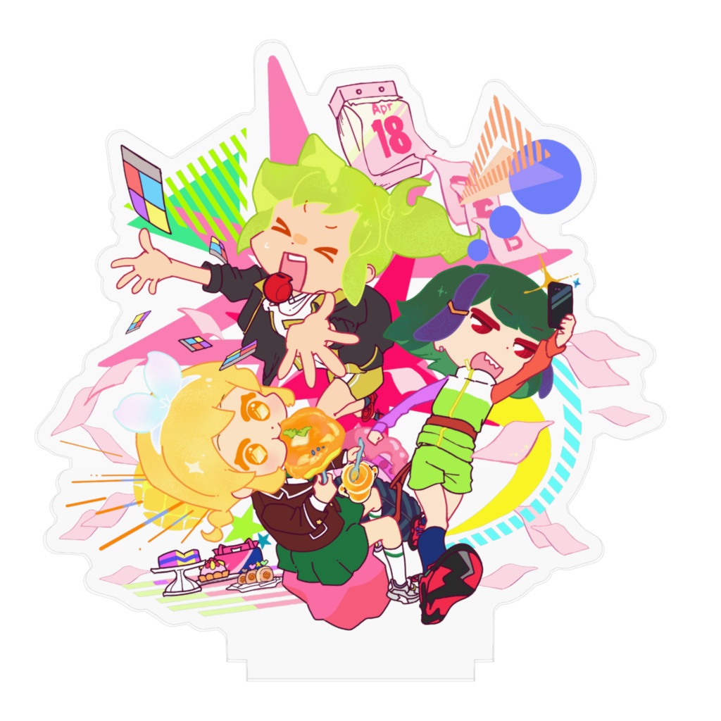 マイキャラバレー部 脱獄組(4月)