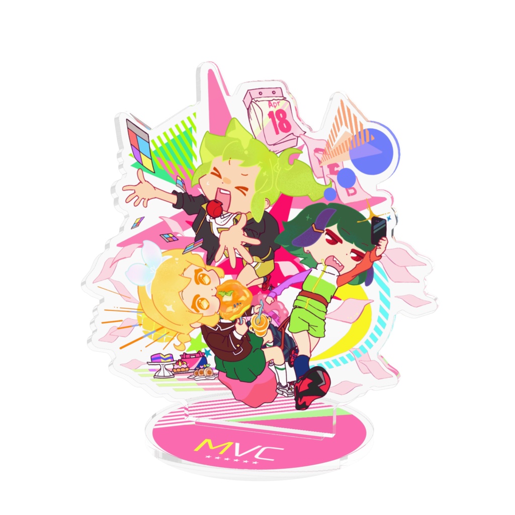 マイキャラバレー部　脱獄組(4月)