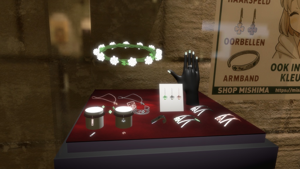 【しらつめ対応】『Klaver(クラーフェル)』 アクセサリーシリーズ