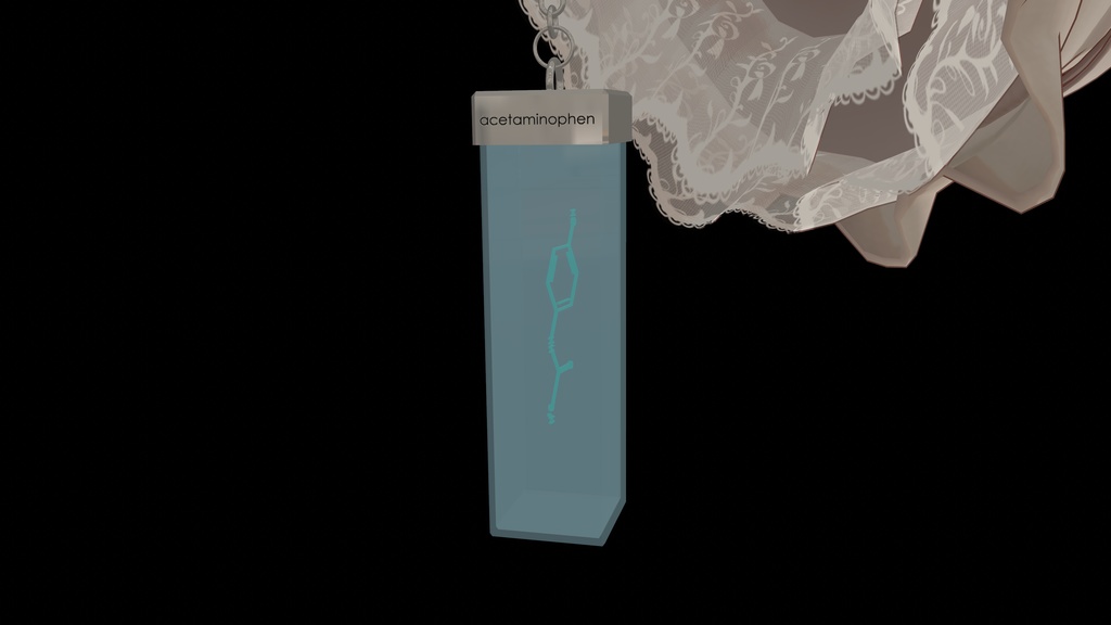 Molecule Keychain Series.1 Energy