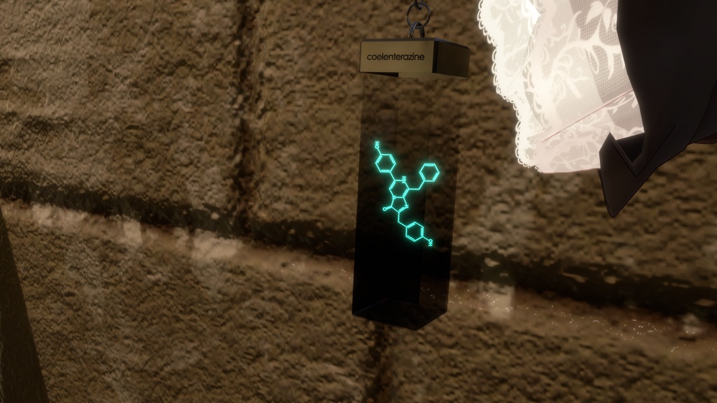 Molecule Keychain Series.8 Luminous