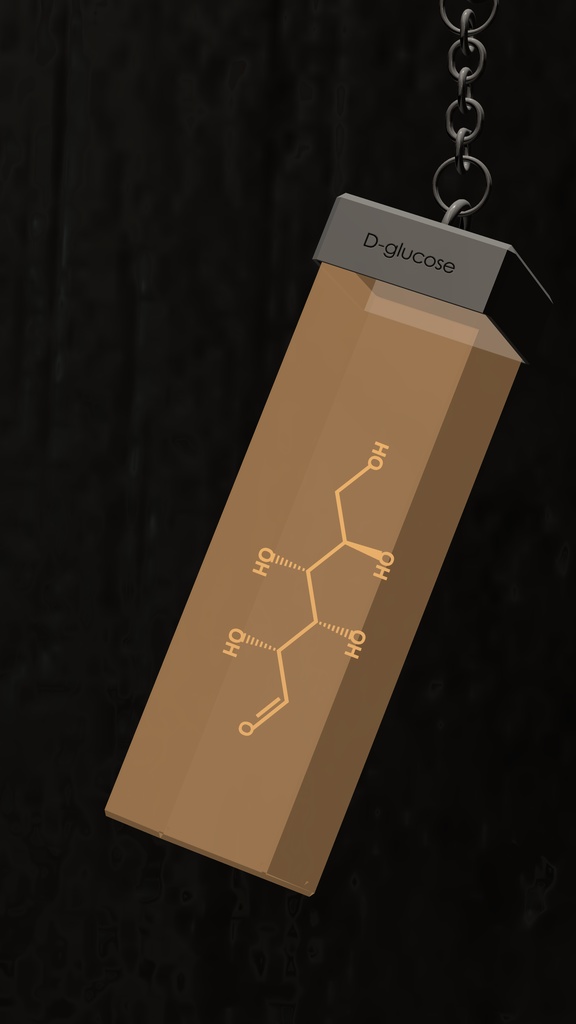 Molecule Keychain Series.13 Biocycle