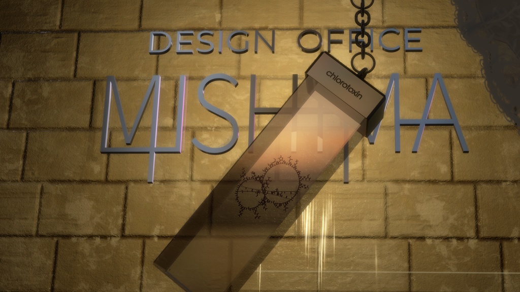 【無料】Molecule Keychain chlorotoxin【50種到達記念】