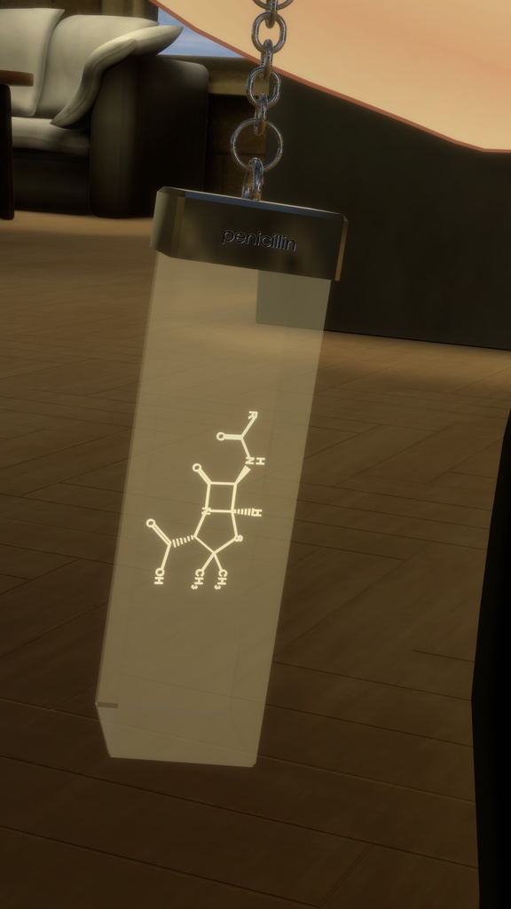 Molecule Keychain Series.22 Indulgence