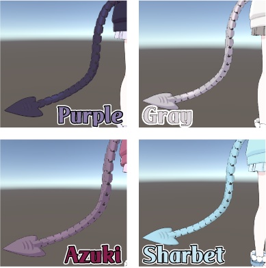 【なのでび対応】メカしっぽ for Nanodevi