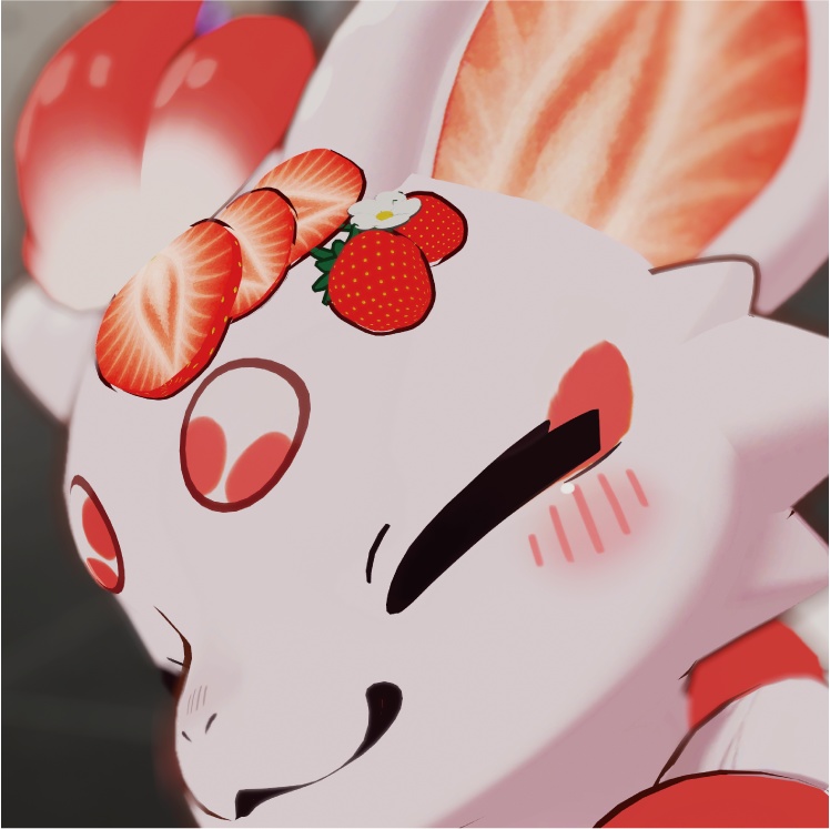 【あまあま大福ドラゴンず】いちご大福改変キット