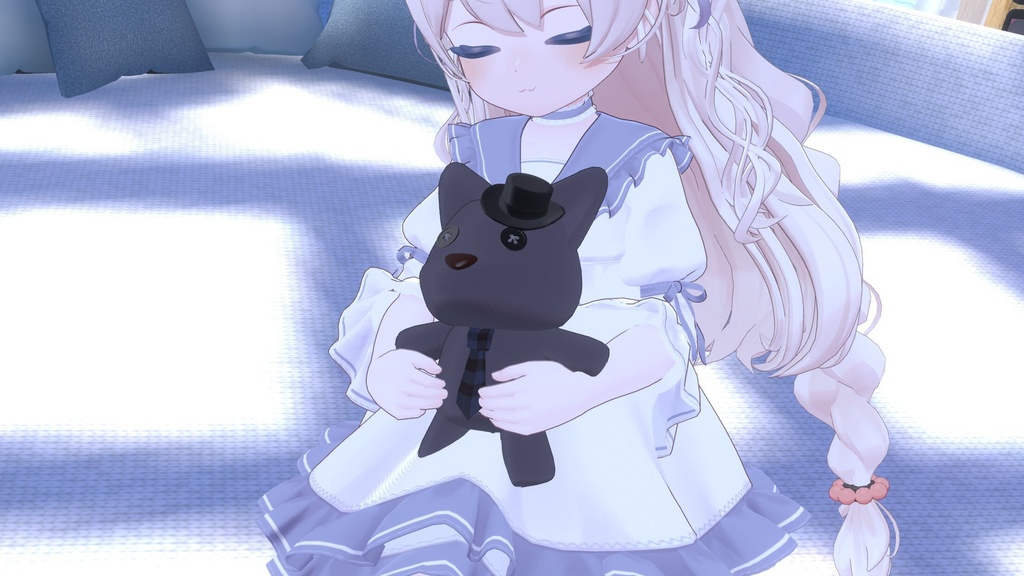 ぽわりちゃんのぬいぐるみ 「おおかみのロウ」