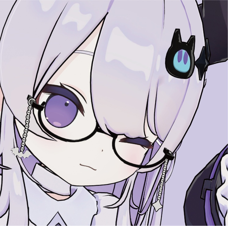 【11アバター対応】フェイクグラス insomnia(インソムニア)【伊達眼鏡】