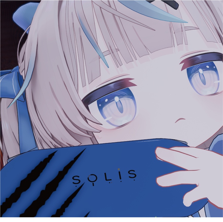 【リュミィ対応】携帯ゲーム風端末 SOLIS BlueDragonLimitedEdition