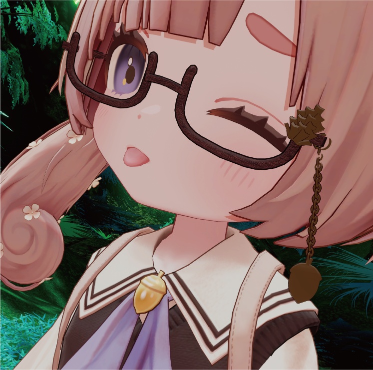 【りこりす対応】フェイクグラス insomnia(インソムニア) Special Edition for Licolis