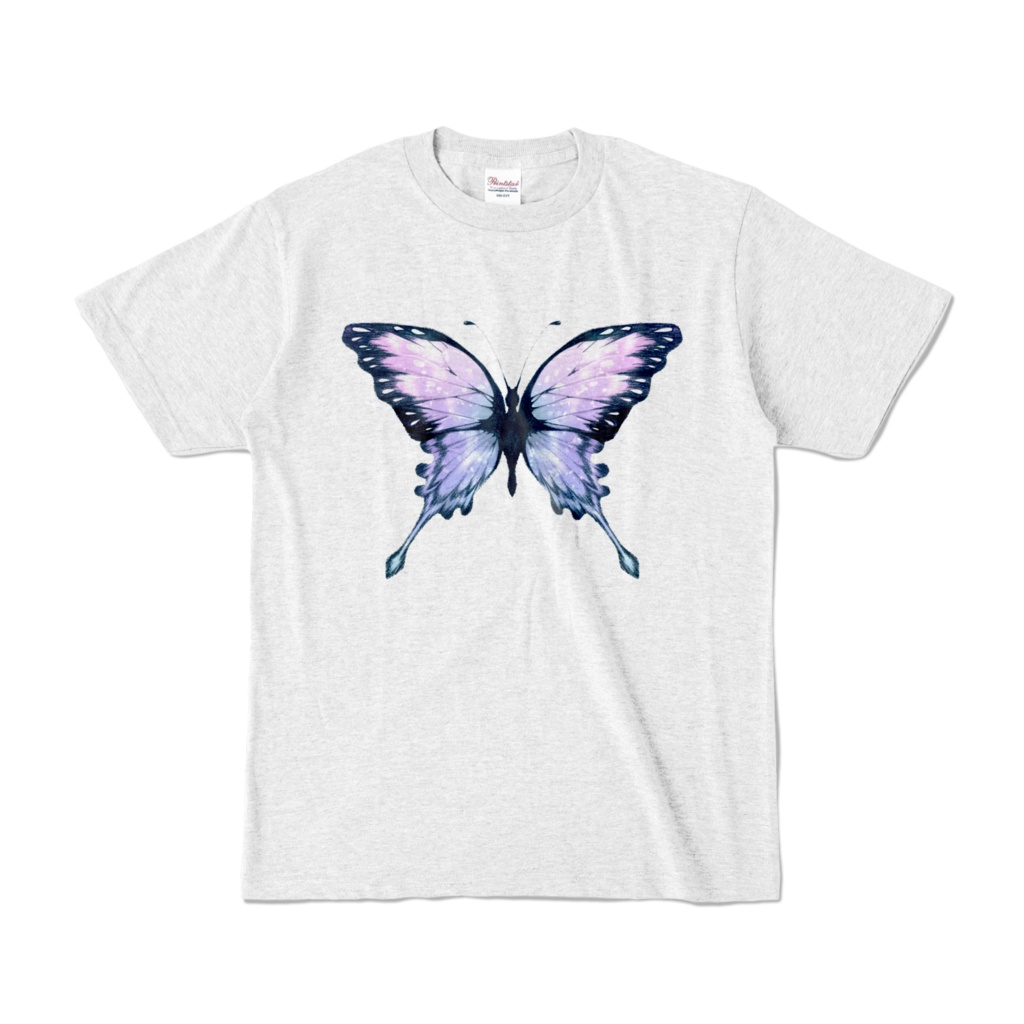 【カラーTシャツ】蝶と蛹の蝶だけ