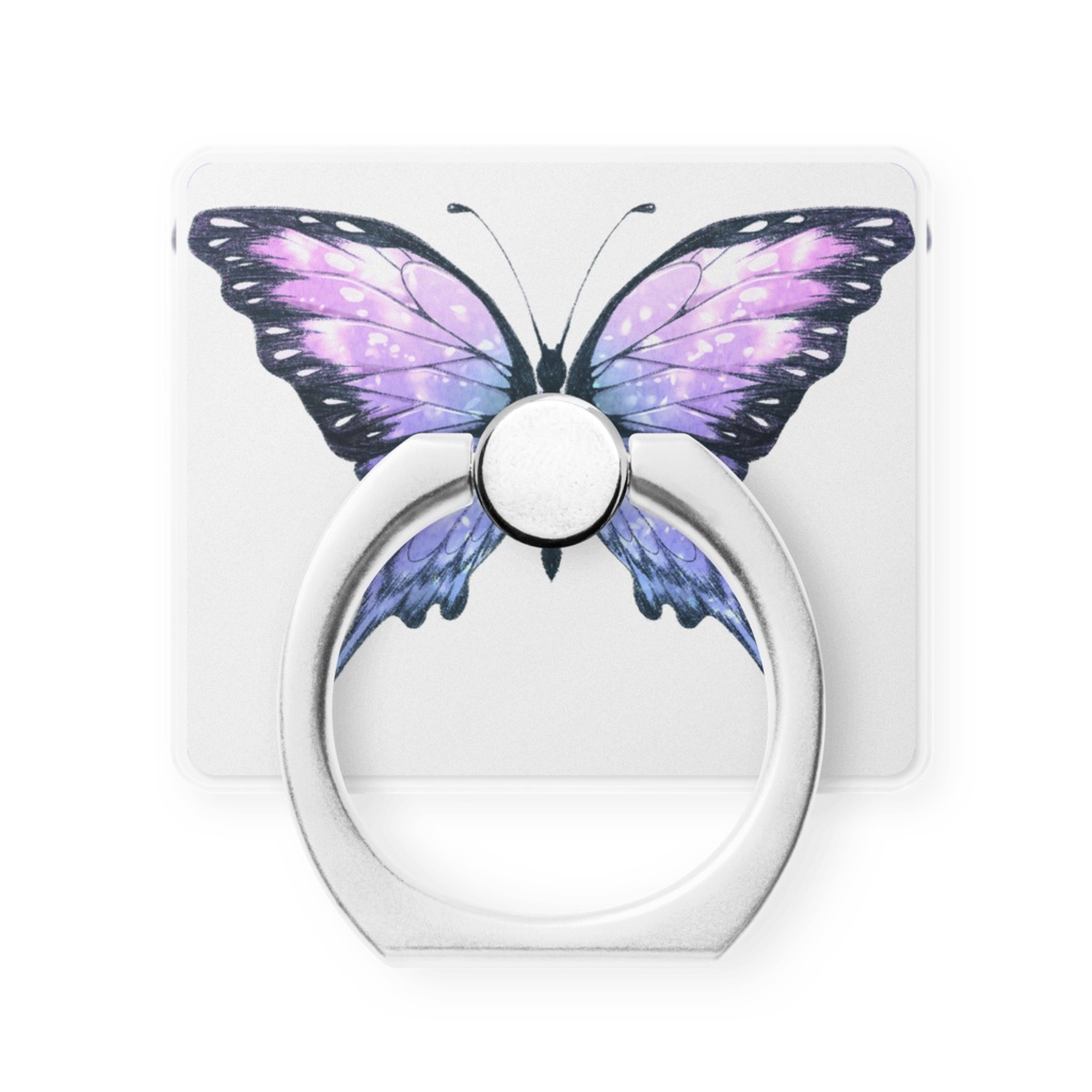 【スマホリング】蝶と蛹