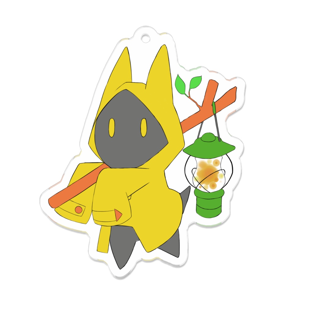 ランタンケド族アクリルキーホルダー