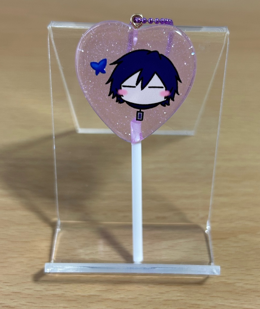 ミステリアスバタフライ キャンディアクリルキーホルダー