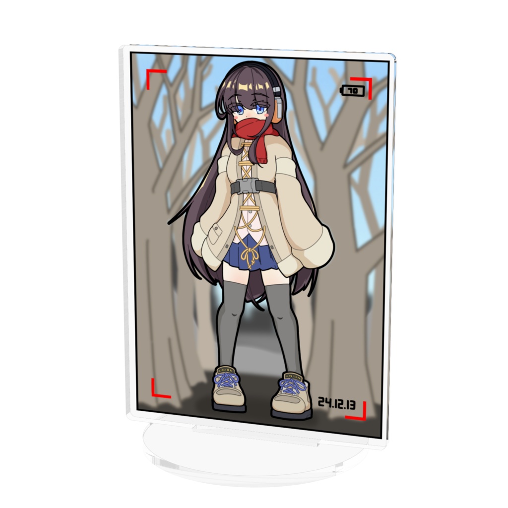 冬幽霊さん写真風アクスタ