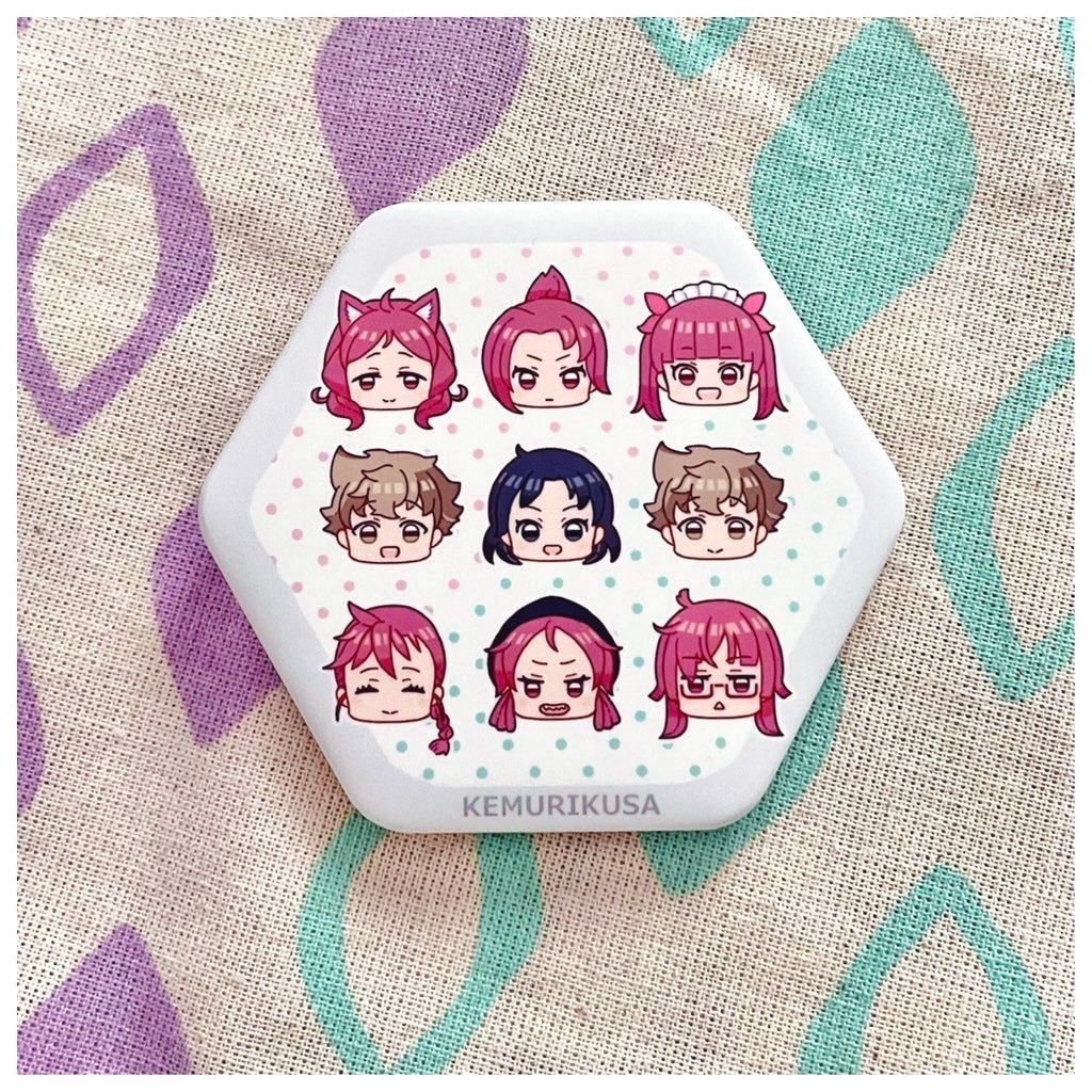 おいもと葉っぱ概念トート(ミント×うす紫)