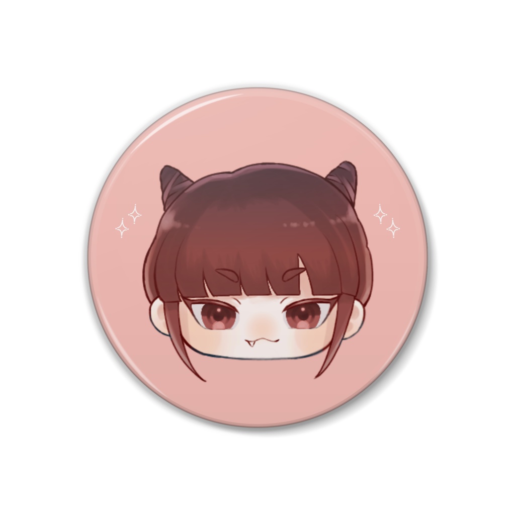 おにひめ缶バッジ