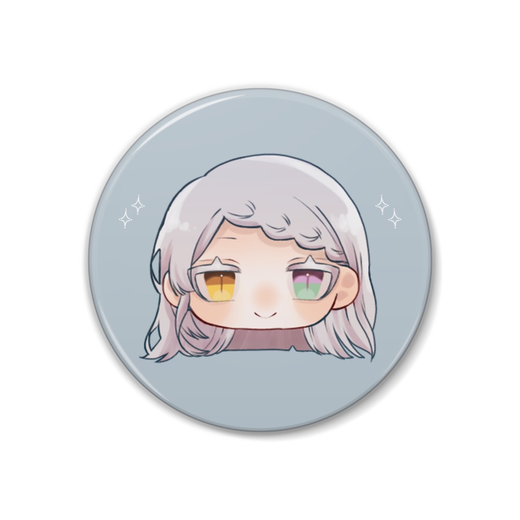 こはくくん缶バッジ